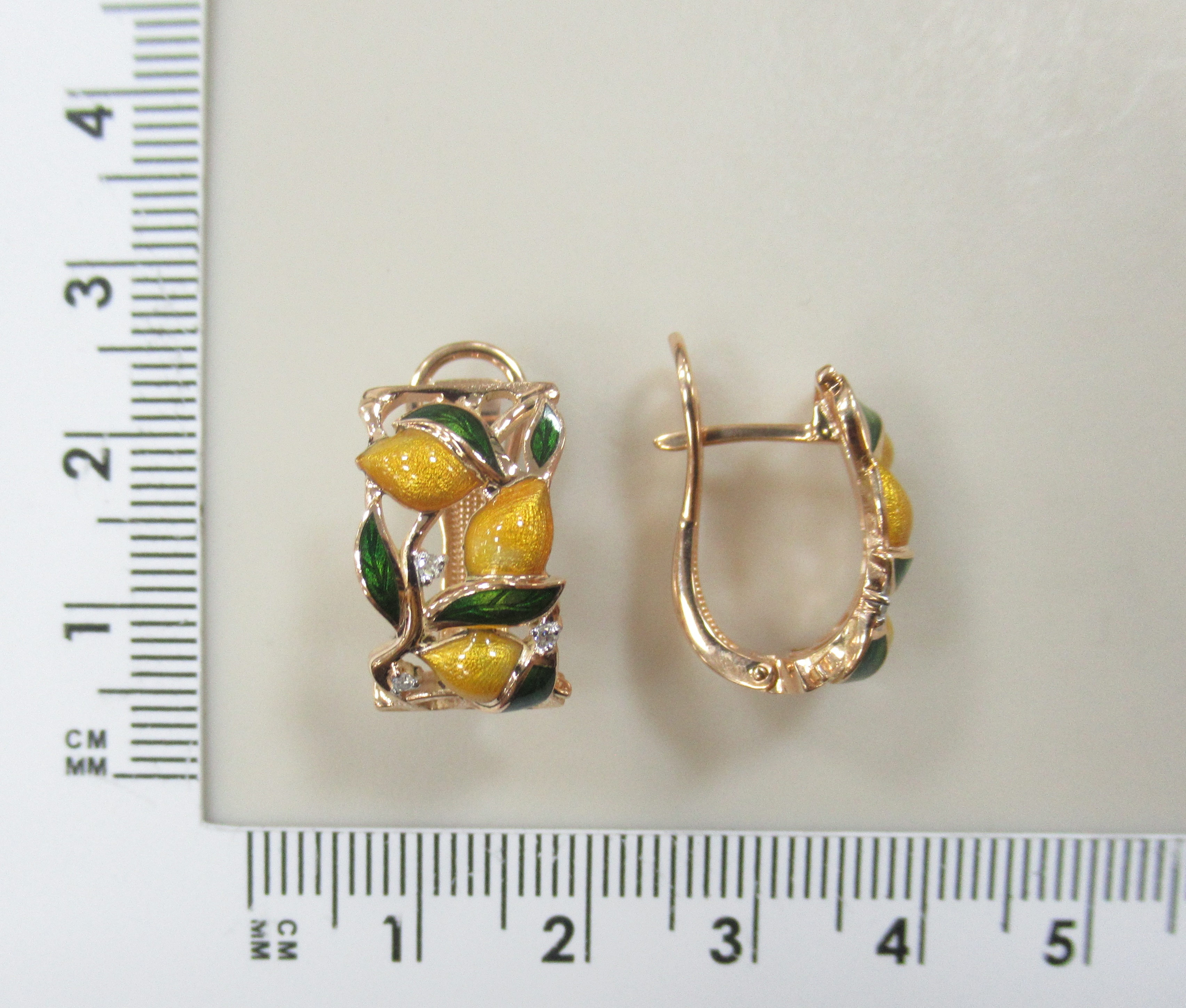 10511-001304 Серьги (Au 585)